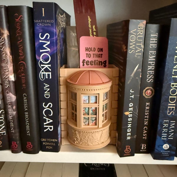 Oriel Window Bookmark Holder - Bookshelf Library Accessory and Decor ...