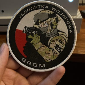 アニメワイフミリタリーシリーズ - ポーランドのGROM、軍事士気パッチ