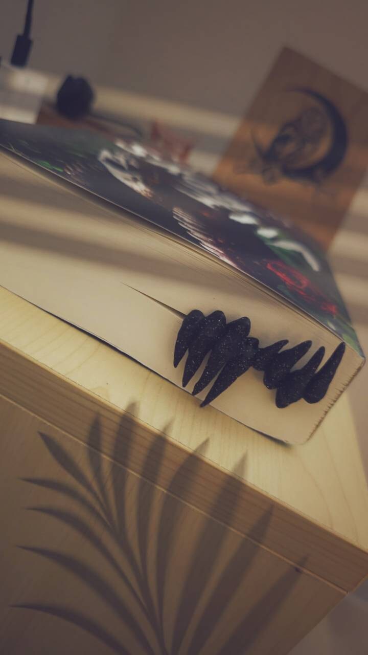 Scary Claws Bookmark
