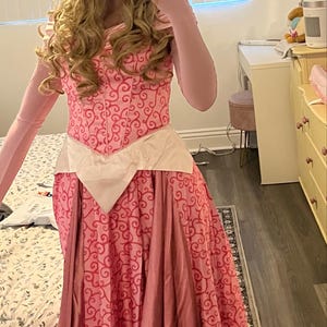 ハンドメイド - オーロラピンクのドレス、オーロラ姫のドレス