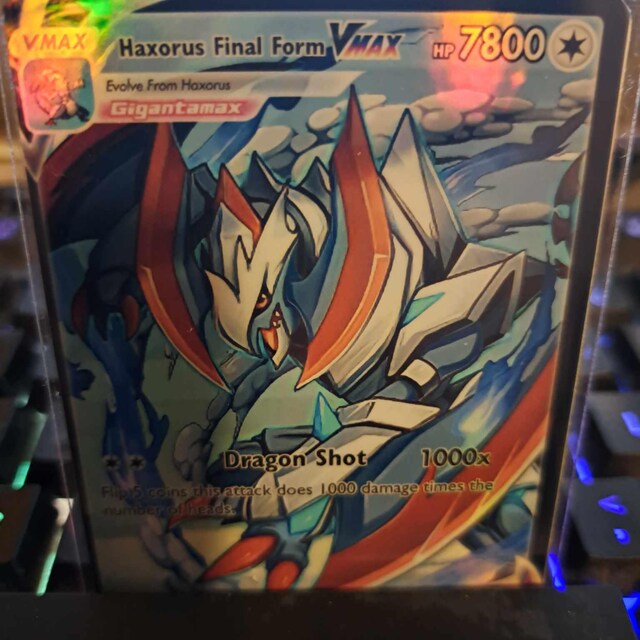 Haxorus Vmax Gx Ex Vstar Ash Ketchum Gx Pokemon Card - Etsy