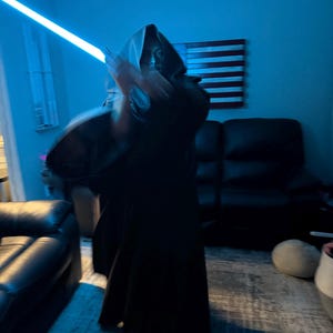 Jedi Hooded Cloak: Brown Cape, Jedi Robe Cosplay for May the 4th