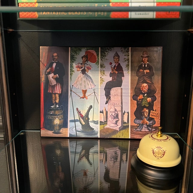 27+ Stretch Paintings Haunted Mansion