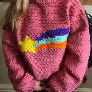 Crochet Pattern Mabel Pullover Graphic 