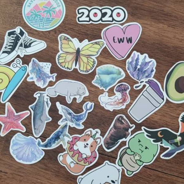 10-100 Random Sticker Pack - Etsy