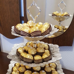 Full Golden Henna Platter For The 12 Piece Henna Ceremony Etsy