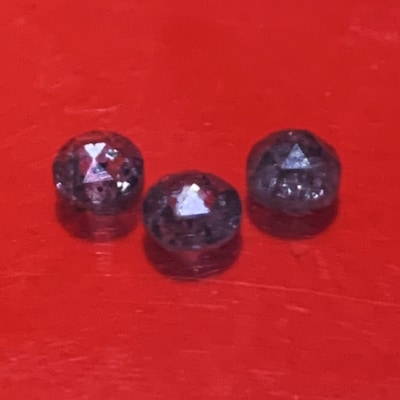 10 Pieces Tiny 1mm to 2mm/2mm to 3mm Round Brilliant Cut Salt and ...