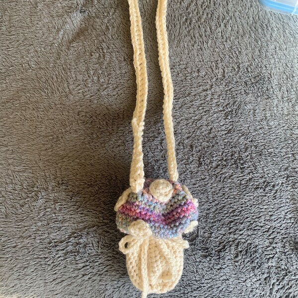 Crochet Mushroom Bag Pattern Cute Bag Pattern Mushroom Bag Pattern