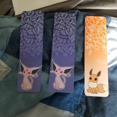 Holo Eeveelution Bookmarks NEW EEVEE - Etsy