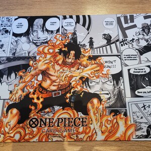 Playmat ACE Manga HD TCG One Piece Card Game - Etsy