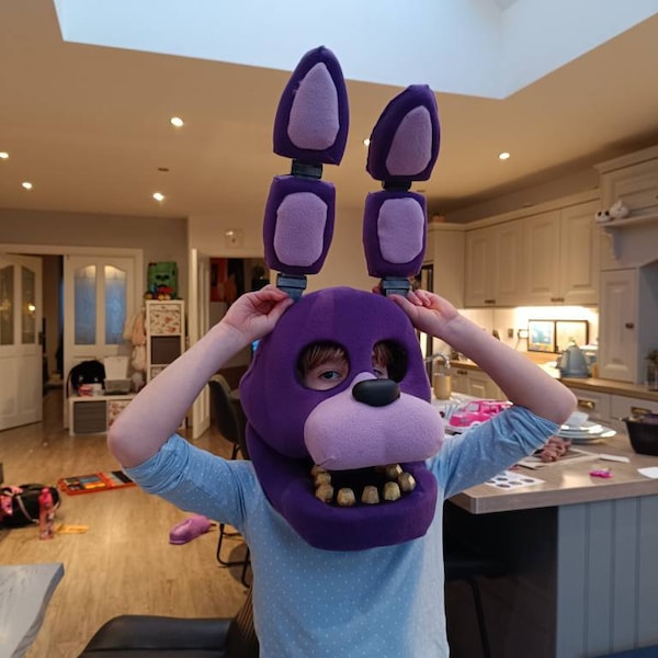 Bonnie 1 Furry Wearable Armor and Helmet Mask Custom Full Body Bonnie ...