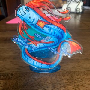 Oarfish Deep Sea Creature Acrylic Standee - Etsy