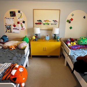 Magnetic chalkboard wall decal Magnetic wall decal playroom Montessori kidsroom Magnetic chalkboard for toddler gift