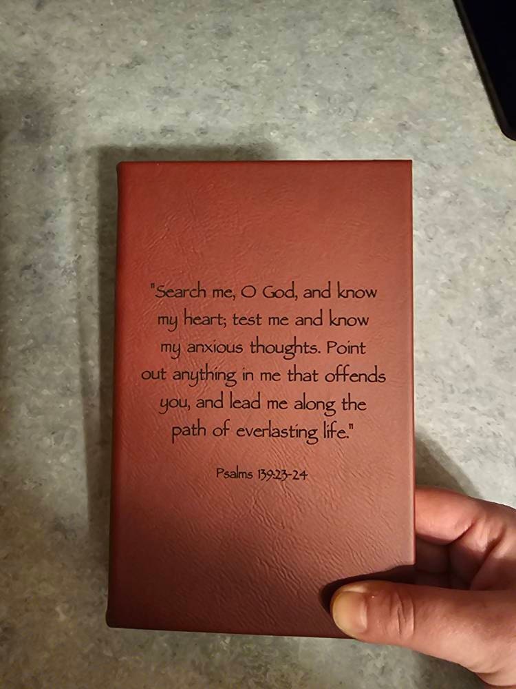 Personalized Prayer Bible Custom Journal