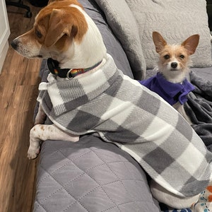Adjustable Comfort Wrap Poncho Dog Coat Small Breed Dog Sweater - Etsy