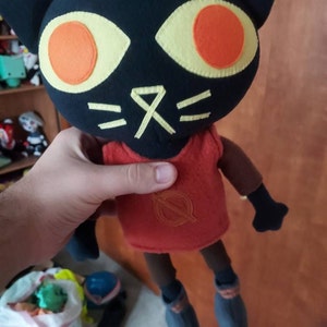 Night in the Woods Plush Mae Borowski Doll, Handmade, 14.6 in High With  Poseable Arms and Legs 