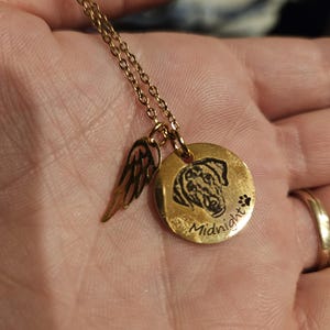 Etsy-koper heeft een foto van de aankoop toegevoegd