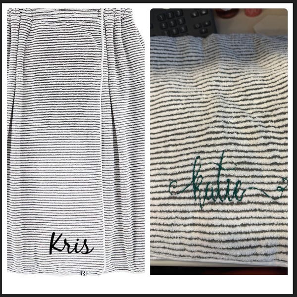 Personalized Hooded Turkish Terry Bath Robe, Monogrammed Robe With Hood ...