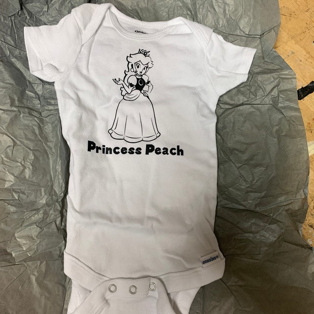 Princess peach onesie pajamas clearance