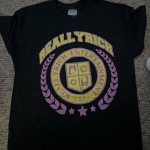 RR Kankan Really Rich Entertainment Heavy Cotton Tee Shirt - Etsy