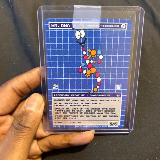 Mr. DNA - Magic the Gathering Proxy Card (based on Morophon, the