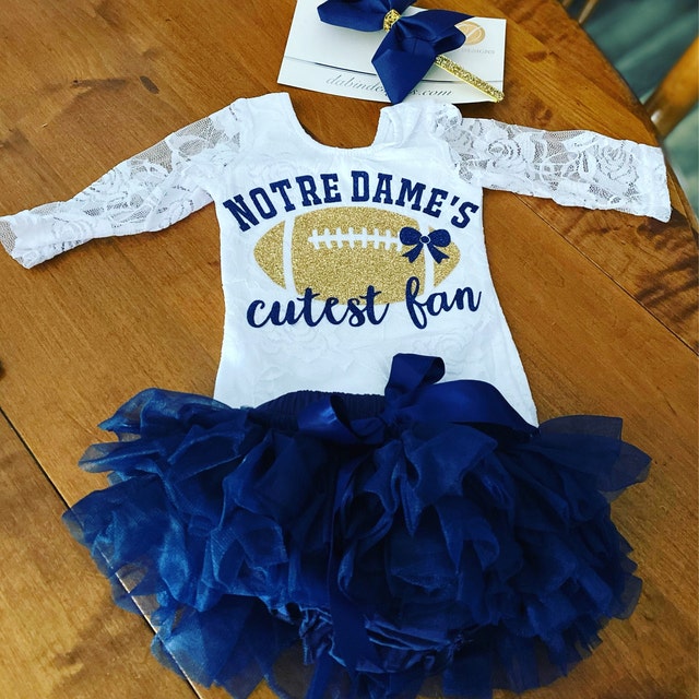 Notre dame top baby girl clothes