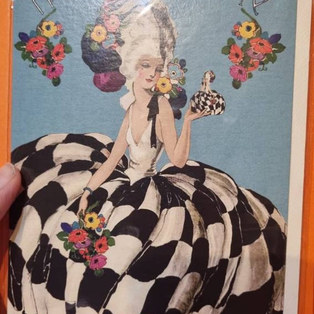 Geburtstagskarte Für Die Ehefrau – ‚To My Wonderful Wife‘, Blumen & Ballons Design, Mit Goldfolie