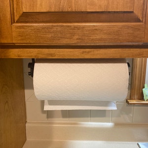 Under Cabinet Mount Paper Towel Holder With Curved Ends Hand -  Ireland