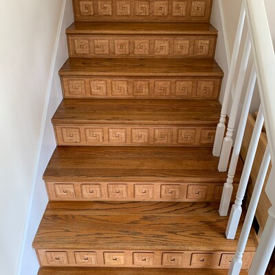 Custom Stair Riser / Alternative to Stair Riser Decals & Vinyl / Free ...
