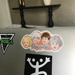 Golden Girls Bumper Sticker - 5-Inch Vinyl Decal For Car Window Or Laptop