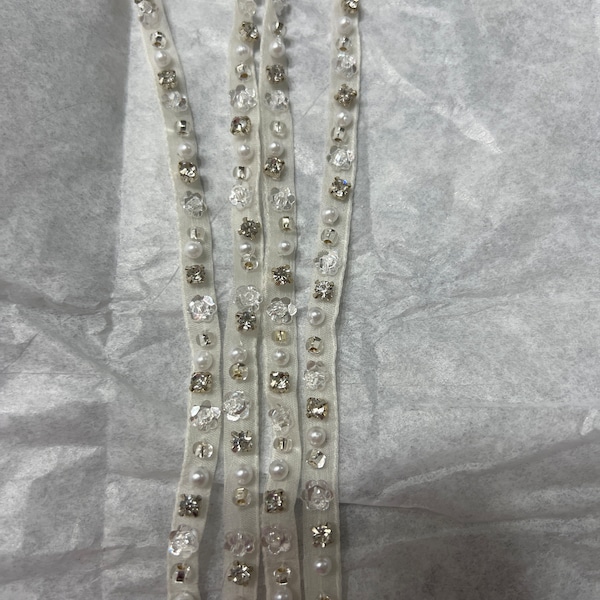 Destellos Braided Spaghetti Straps Set