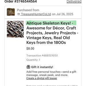 Vanessa added a photo of their purchase