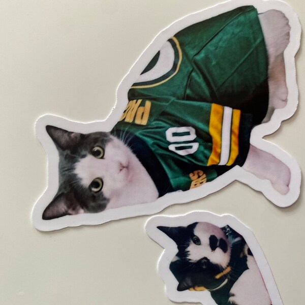 Custom Photo Pet Stickers - Personalized Dog Cat Vinyl Decals For Laptop Water Bottle