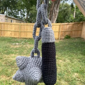 かぎ針編みパターン PDF モーニングスター、チェーンメイス、フレイル