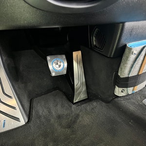 Pedals and Footrest for BMW I3 I3s 3pcs Pad Dead Rest Pedal