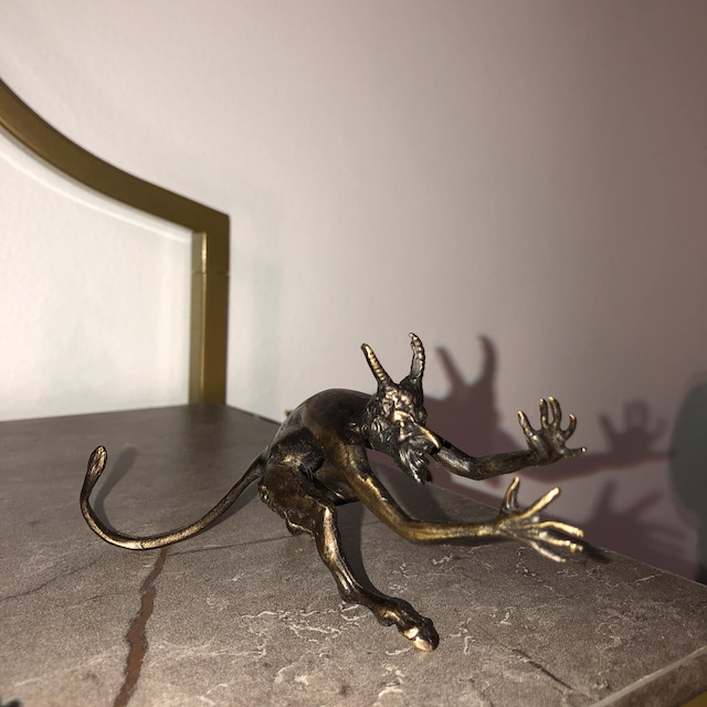 L'ombre De La Mort En Vol De Démon Lucifer Satan Du Diable De Vol