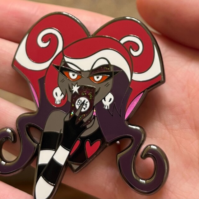 Helluva Boss Spooky Skulls Glow in the Dark Hard Enamel Pins - Etsy