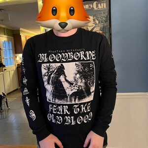 宮崎英高のブラッドボーン・ソウルズボーン長袖シャツ - Etsy 日本