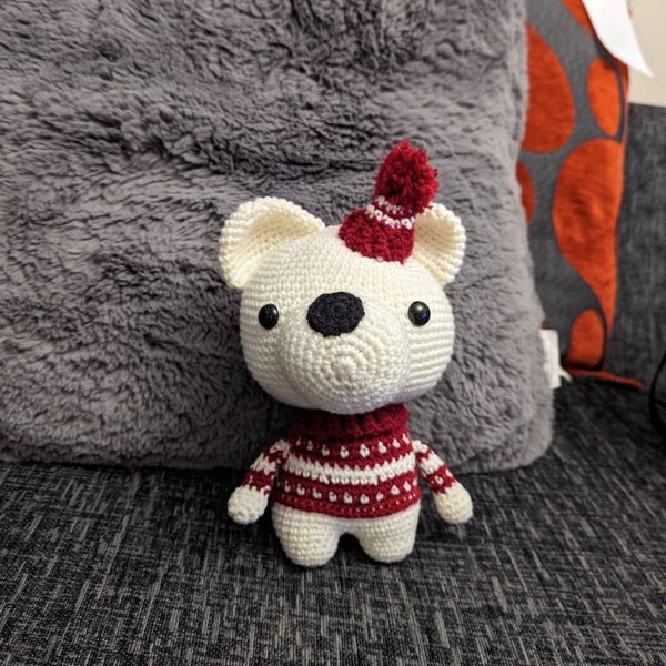 Pjotr the Polar Bear Amigurumi Crochet Pattern PDF - Christmas Crochet ...