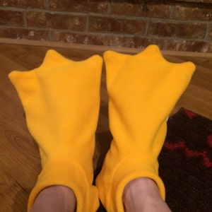 duck feet slippers