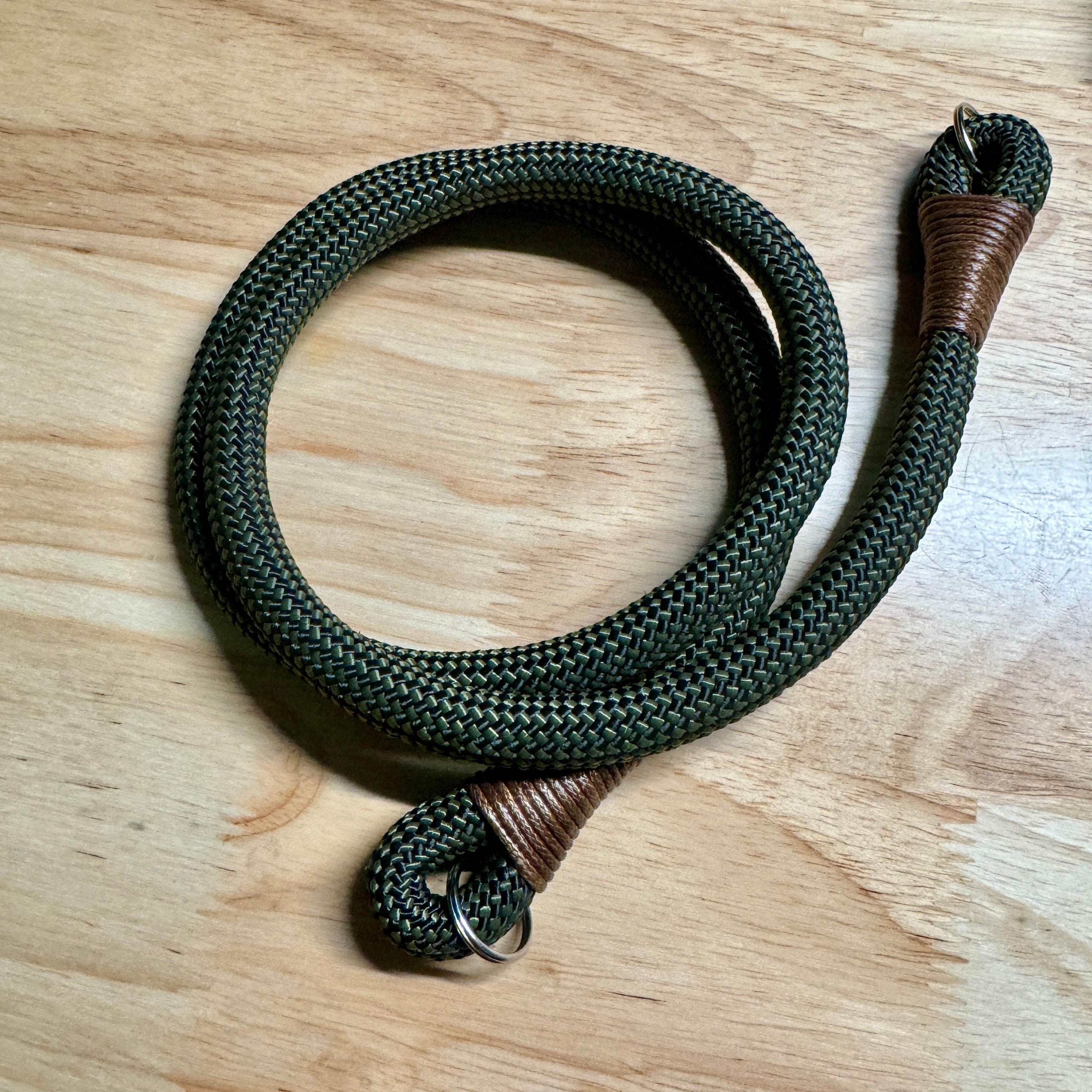 Checkered Olive/Black Camera Strap