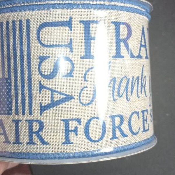 Air Force Ribbon, Blue Air Force Ribbon, Military Ribbon, Patriotic ...