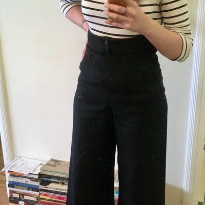 1940s Sailor Trousers Vintage Deadstock WWII Australian Navy Wool 40s ...