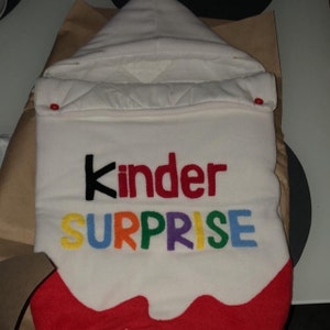 kinder surprise baby sleeping bag