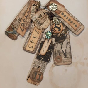 Pocket Tags Loaded Envelope Junk Journal Kit Printable - Etsy