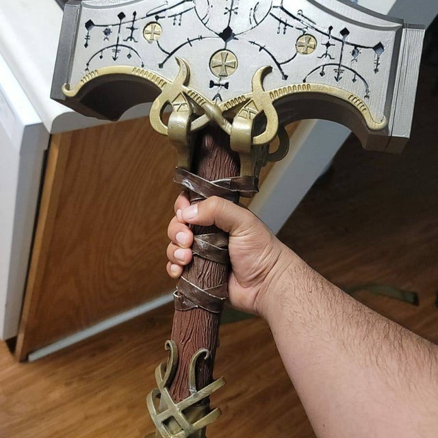 You can now 3D Print Mjölnir as it's seen in God of War - htxt