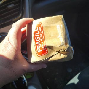 April added a photo of their purchase