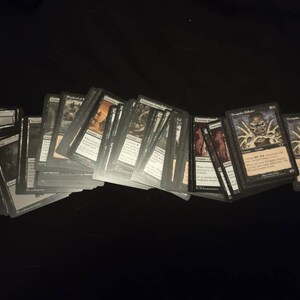 ZOMBIE UPRISING! * Pauper Legal Black Custom Magic Deck * Mtg