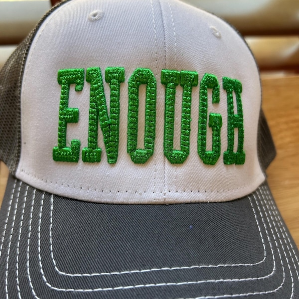 3D College Puffy Foam Machine Embroidery Font Narrow Varsity Sport Team ...