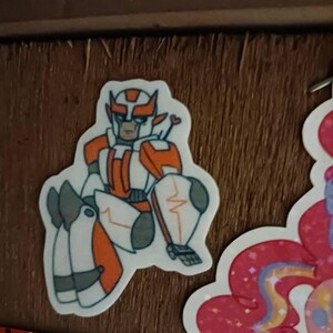トランスフォーマーキラキラシール NON-VINYL -transformers Sparkle Stickers - Etsy
